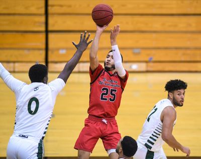 Eastern Washington guard Mike Meadows is averaging 16.3 points per game during seven contests – all wins – this month.  (Dan Pelle/The Spokesman-Review)