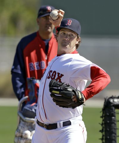 Red Sox pitcher Steven Wright could be the next knuckleballer to reach the major leagues. (Associated Press)
