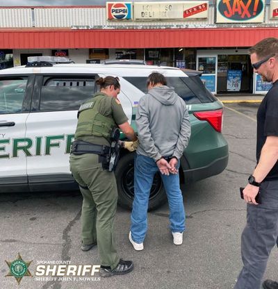 Randy S. Brown was arrested in June 2024 in Spokane on suspicion of controlled substance homicide and possession of a controlled substance with intent to deliver in relation to David Batty’s 2023 overdose death. Brown was sentenced last week to 2½ years in prison after pleading guilty to second-degree manslaughter and the drug charge.  (Courtesy of Spokane County Sheriff's Office)