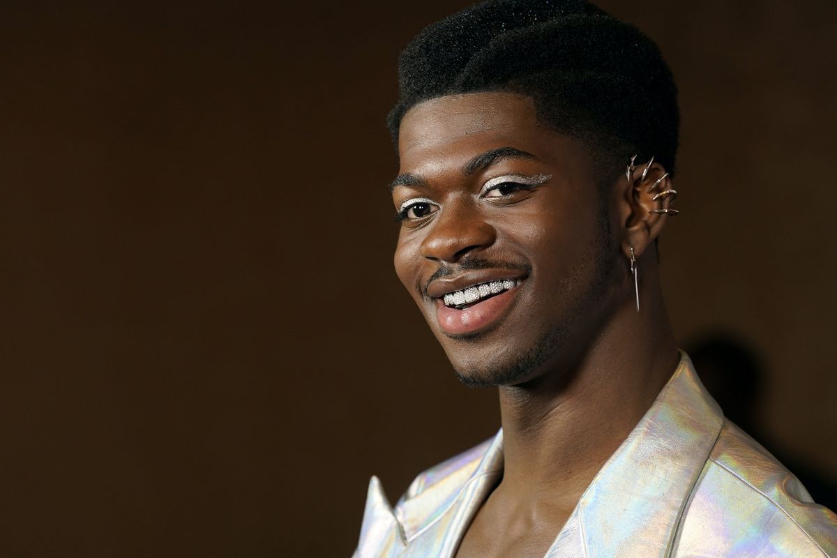 Lil Nas X attends the iHeartRadio Music Awards at the Dolby Theatre on May 27 in Los Angeles.  (Chris Pizzelo/Invision/AP)