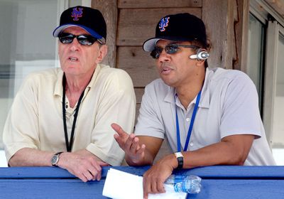Tony Bernazard, right, was let go by the New York Mets.  (Associated Press / The Spokesman-Review)