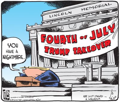 Tom Toles Editorial Cartoon (Tom Toles)