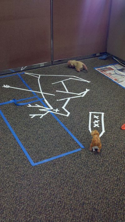 Rich Landers' new home in the newsroom. (Nina Culver)