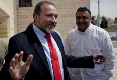 Israel’s new Foreign Minister Avigdor Lieberman delivered a scathing critique of Mideast peace efforts Wednesday. (Associated Press / The Spokesman-Review)