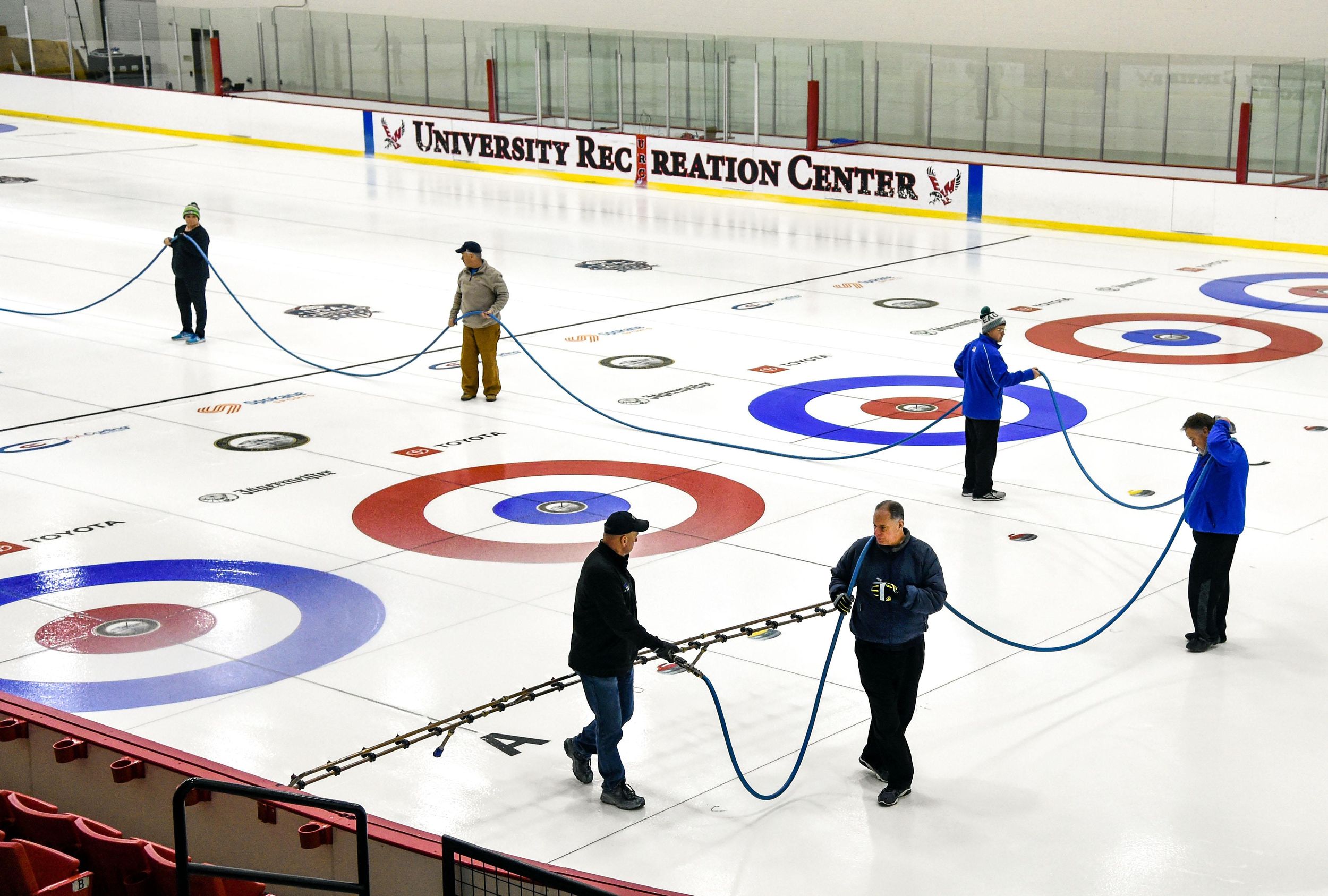 Team behind ice preparation for USA Curling Nationals hopes their work