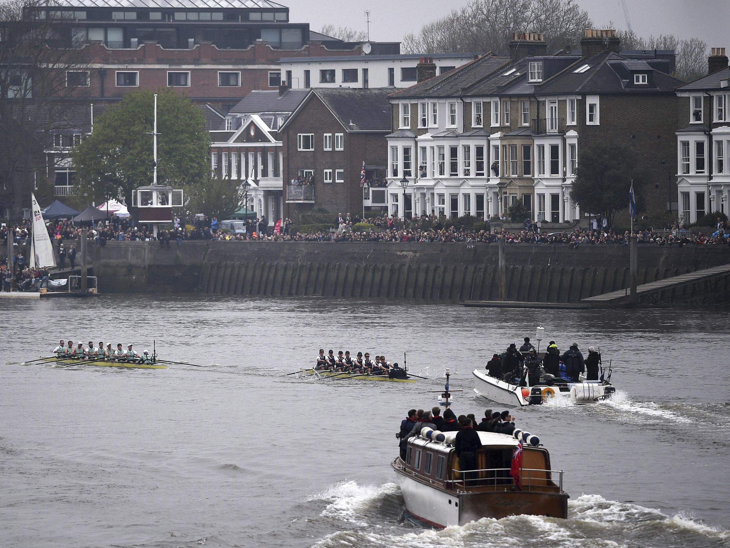 James Cracknell, 46, rows himself into the Boat Race record books