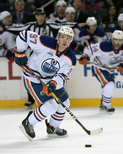 Edmonton Oilers center Connor McDavid was among those selected to the 23-and-under Team North America roster for the upcoming World Cup of Hockey. (Gary Wiepert / Associated Press)