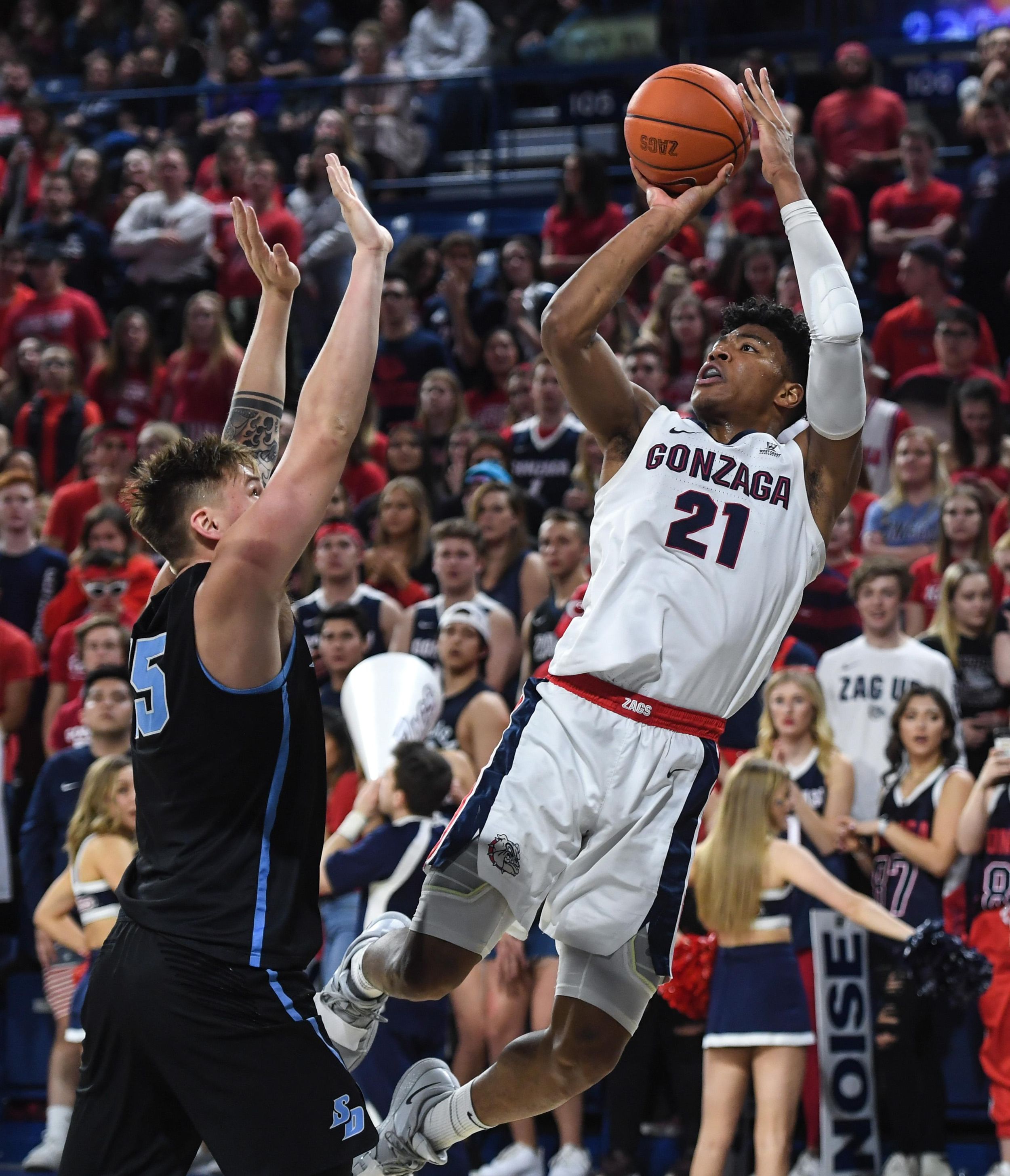 Gonzaga Vs San Diego Feb 2 The Spokesman Review