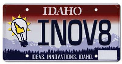 
Idaho has introduced a new specialty license plate touting the state's technology industry.
 (Courtesy of the Idaho Office  of Science & Technology / The Spokesman-Review)