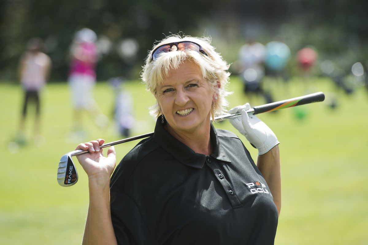 Kathy Gildersleeve-Jensen received national award from PGA. (Dan Pelle)