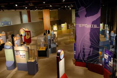 
The Northwest Museum of Arts and Culture is the current home to a Smithsonian-developed exhibit of sports memorabilia. 
 (Brian Plonka / The Spokesman-Review)