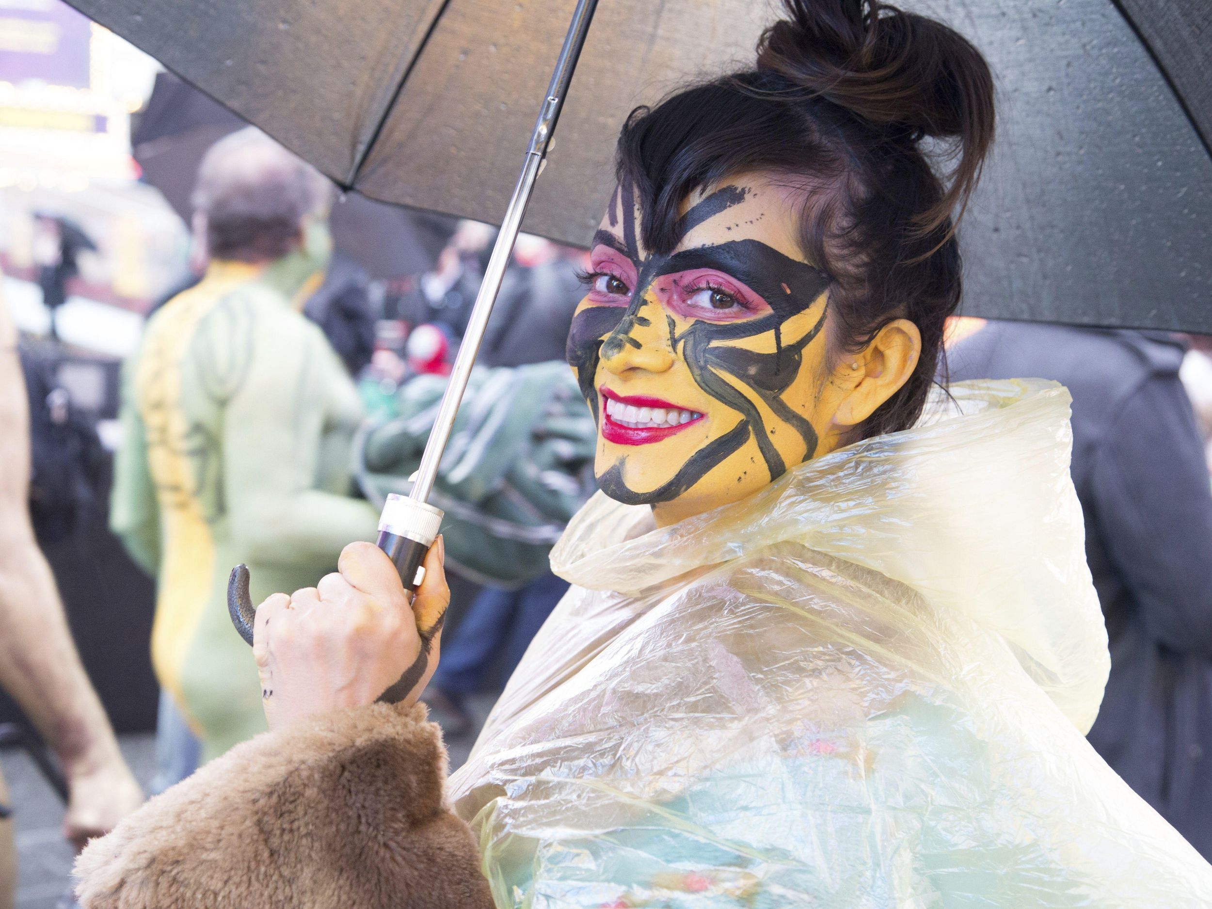 Dozens of nude models brave cold, rain for Polar Bear Paint | The  Spokesman-Review