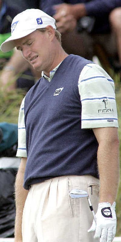 
A sailing mishap will keep South Africa's busy Ernie Els out of commission for approximately four months.
 (Associated Press / The Spokesman-Review)