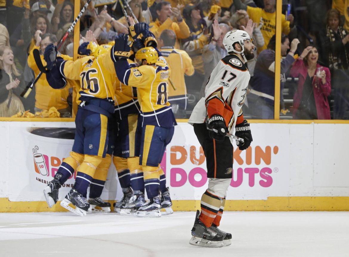 Nashville Predators reach 1st Stanley Cup Final, oust Anaheim Ducks in ...