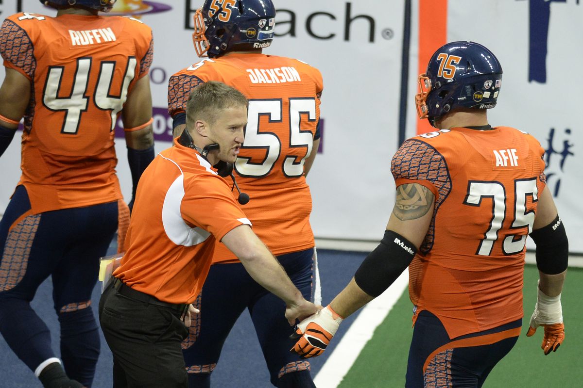 Coach Andy Olson and the Shock plan to play to win Saturday’s game at Portland even though it won’t affect the standings. (Jesse Tinsley)