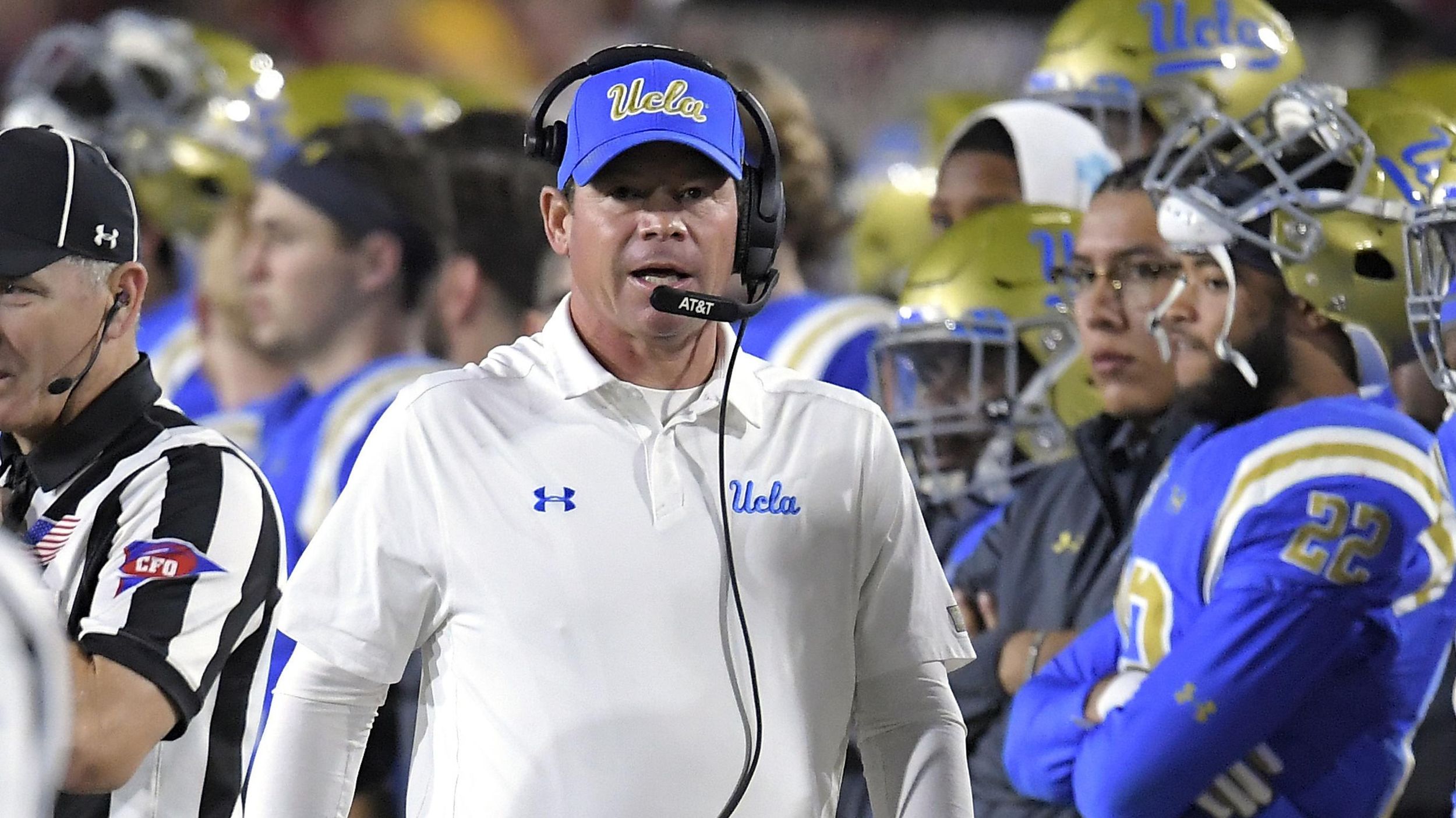 UCLA fires football coach Jim Mora late in 6th season | The Spokesman-Review