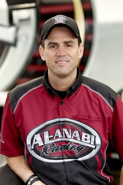 2010 NHRA Ful Throttle Top Fuel champion, Larry Dixon. (Photo courtesy of NHRA)