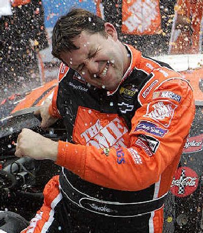 
Tony Stewart, shown celebrating his win Sunday at Watkins Glen, has been successful no matter what he's been driving. 
 (Associated Press / The Spokesman-Review)