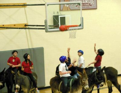 Donkey Basketball