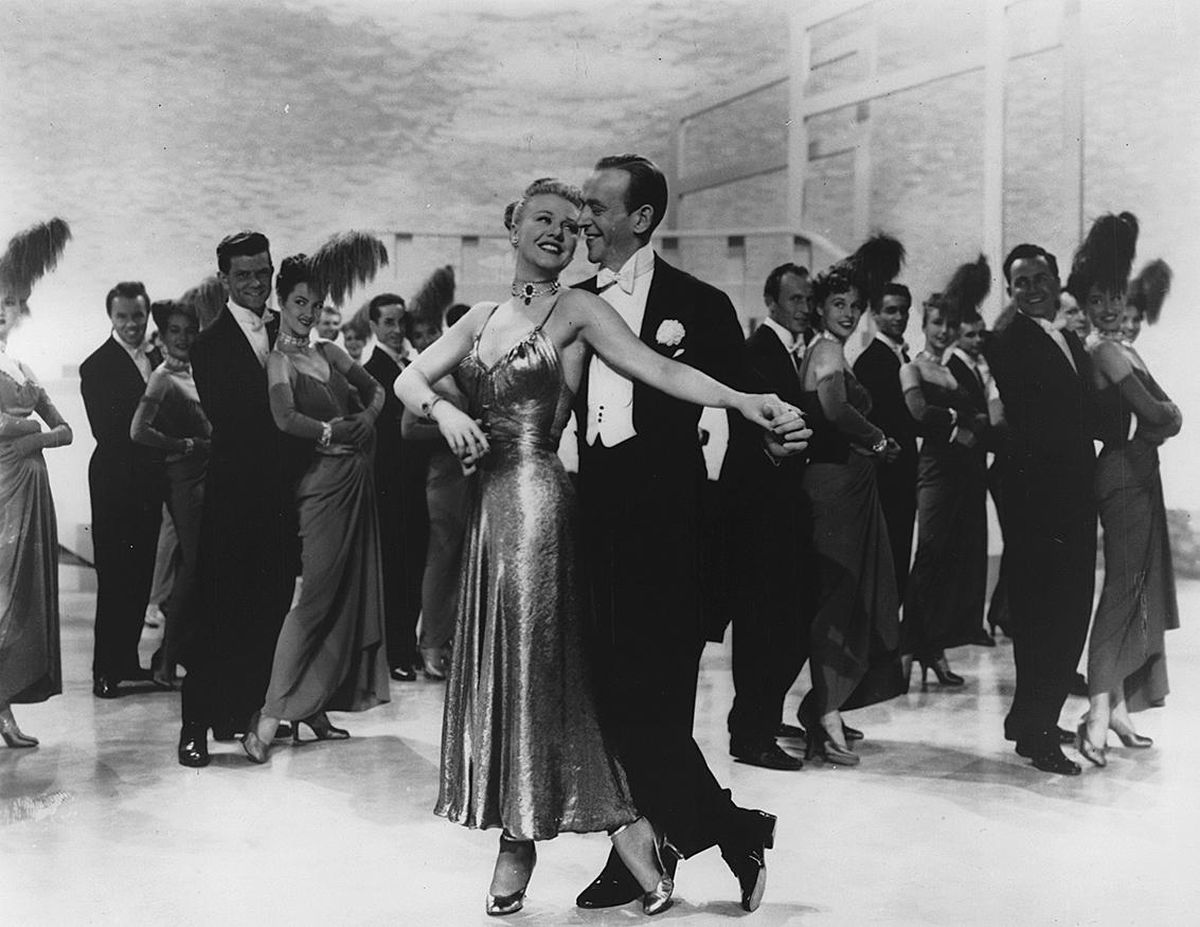 Ginger Rogers and Fred Astaire were silver screen 
dance icons in the 1930s and ’40s. (CBS)