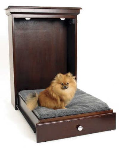 
Midnight Pass.com shows the company's Pet Murphy Bed, a space saving, hide-away dog bed for $279. Associated Press
 (Associated Press / The Spokesman-Review)