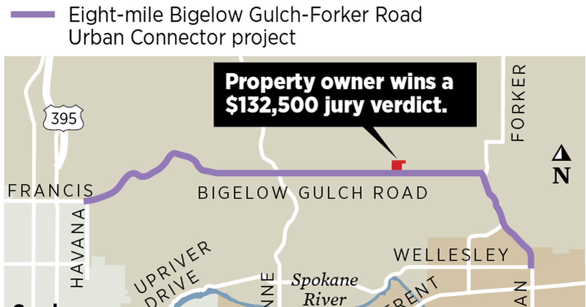 Ranchers win suit over Spokane County’s Bigelow Gulch Road expansion