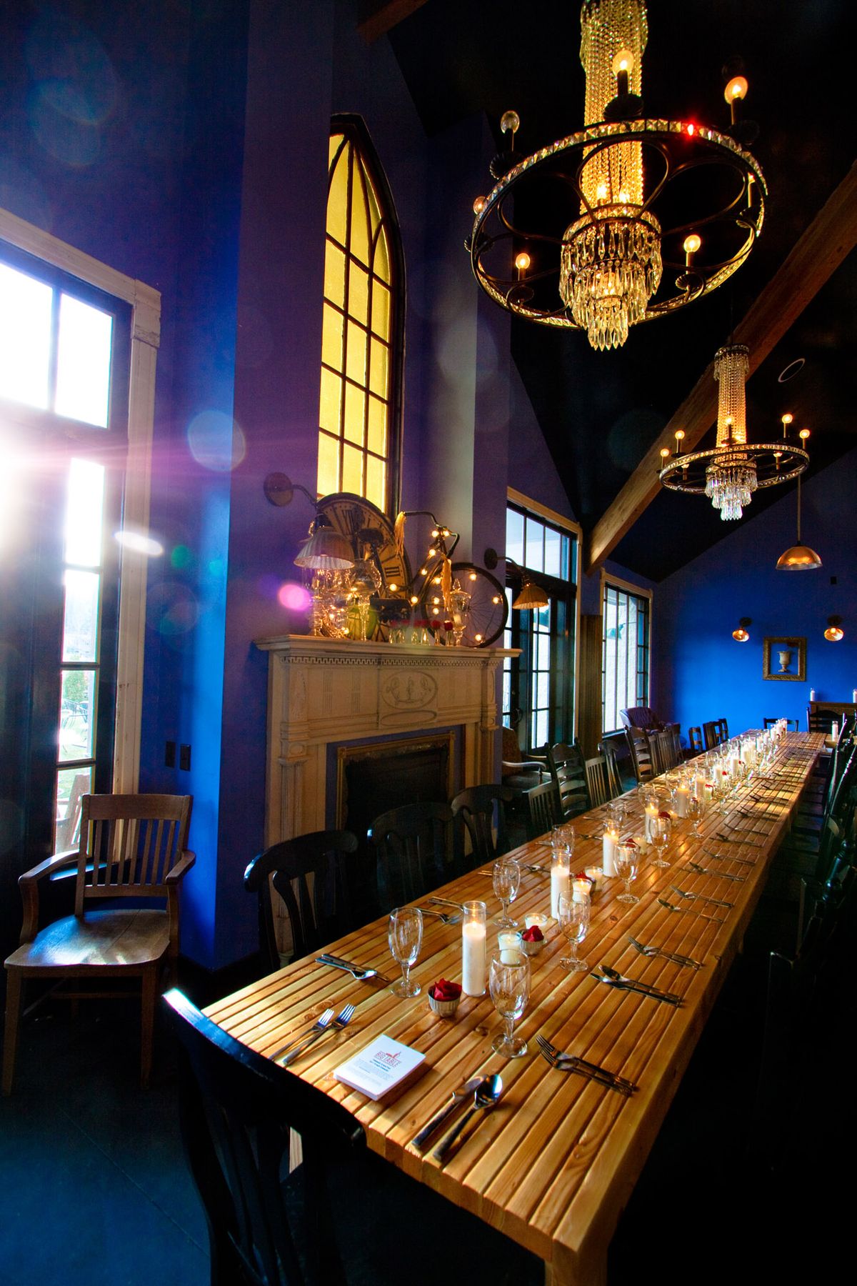 The most recent Big Table fundraiser was held at Chaps. Chefs Tim Hartman from Sysco Foods and Chad Michelbook from Northern Quest Casino and Resort, prepared seven courses around the theme of the Seven Deadly Sins.  (Courtesy Fontana / Courtesy of Brett Fontana)