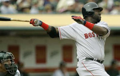 
David Ortiz and the Red Sox will face Toronto on TBS' game of the week Sunday.Associated Press
 (Associated Press / The Spokesman-Review)
