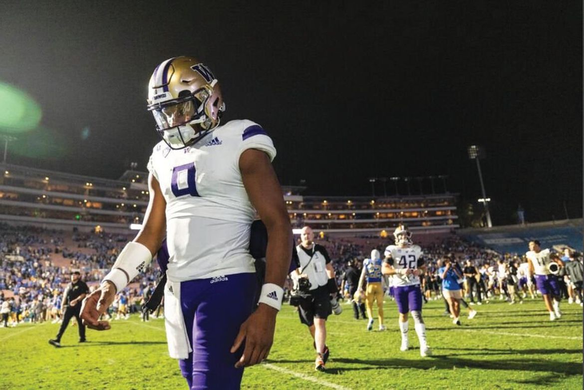 UW’s Michael Penix Jr. ‘all Good’ After Injury Scare, Kalen DeBoer Says ...