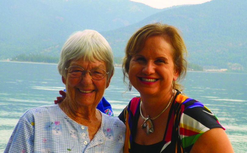 From Flight for Success blog, Pamela Bird, right, poses for photo with Tookie Hensley. Both women were pilots. Both were killed in plane crash near Hope-Clark Fork Thursday.