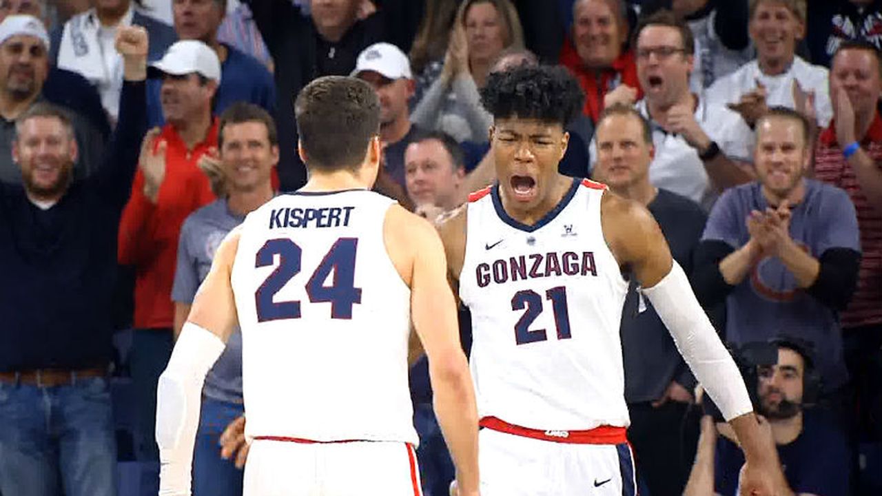 Recap and highlights: Rui Hachimura hits game-winning jumper to help  top-ranked Gonzaga hold off Washington for 81-79 win