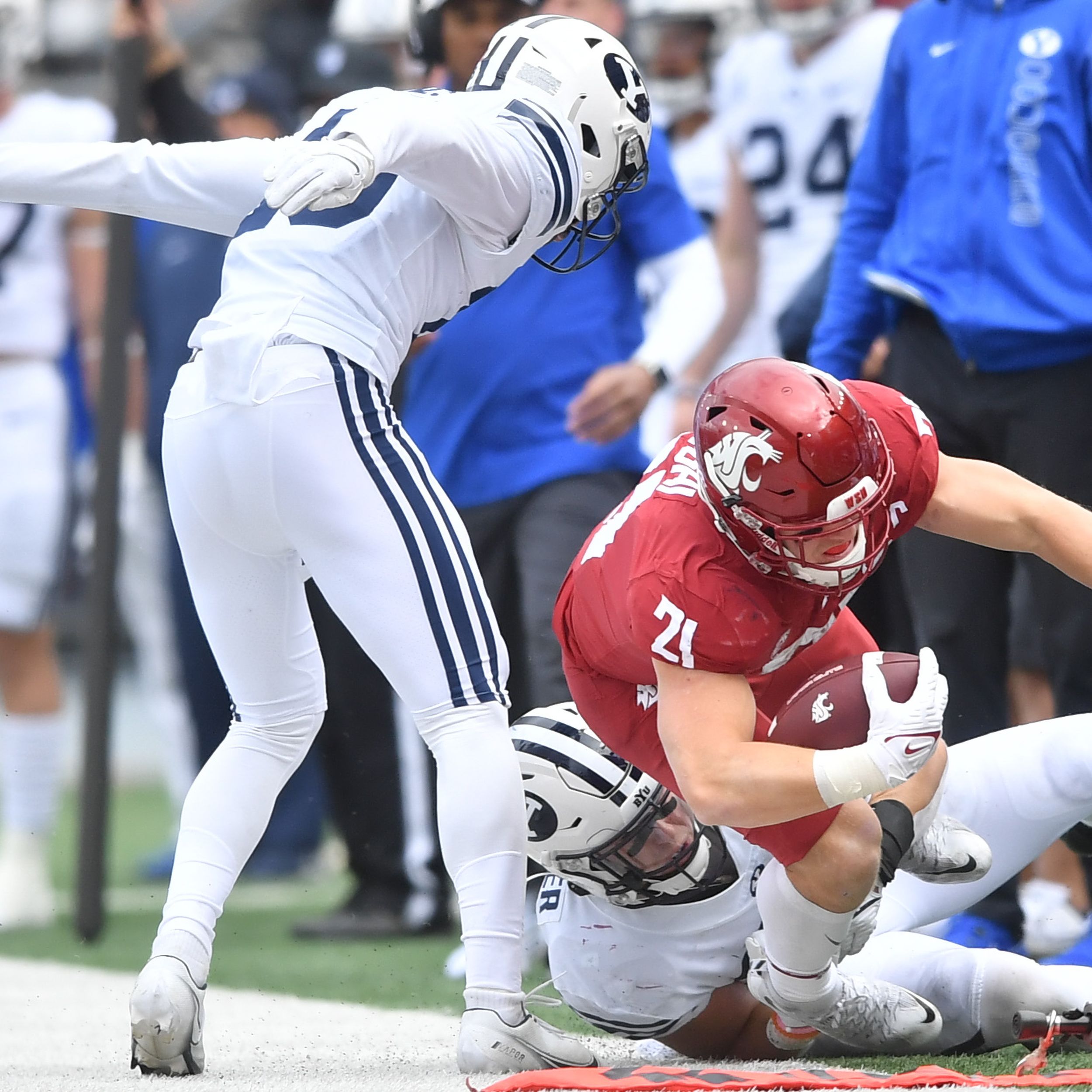 Tyler Allgeier is the Cougars' top rusher, but he almost left BYU after the  2019 season