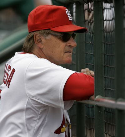After 16 seasons in St. Louis, Tony La Russa is stepping down. (Associated Press)