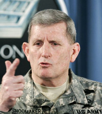 
Schoomaker
 (The Spokesman-Review)