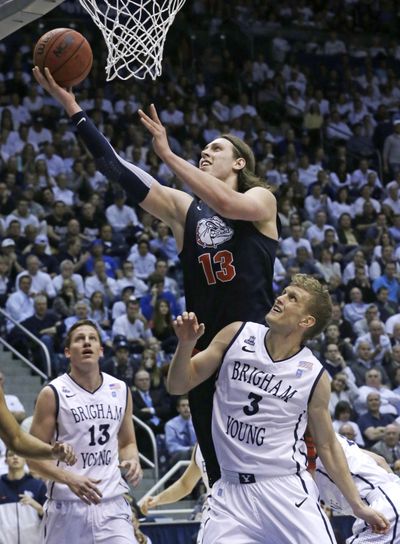 Gonzaga big man Kelly Olynyk was named the WCC player of the year on Tuesday. (Associated Press)