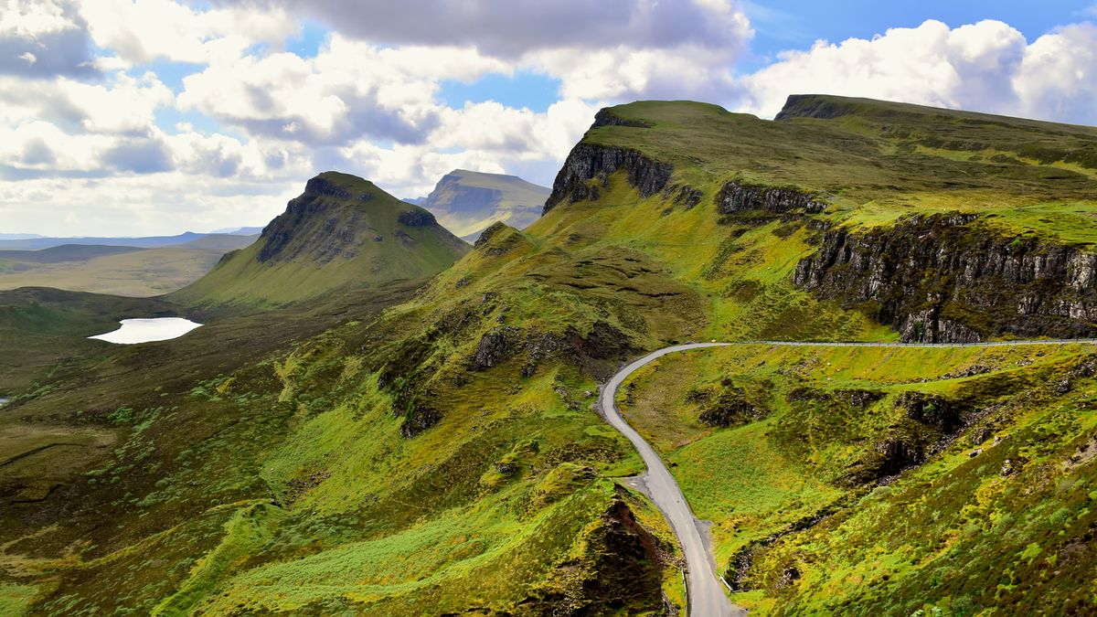 The Quiraing hike on the Isle of Skye provides some of the most spectacular scenery in Scotland. (Rabbies/TNS)  (Patricia Nickell/TNS)