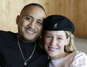 
Mary Kay Letourneau and Vili Fualaau pose last month in their home in the Puget Sound area.
 (Associated Press / The Spokesman-Review)