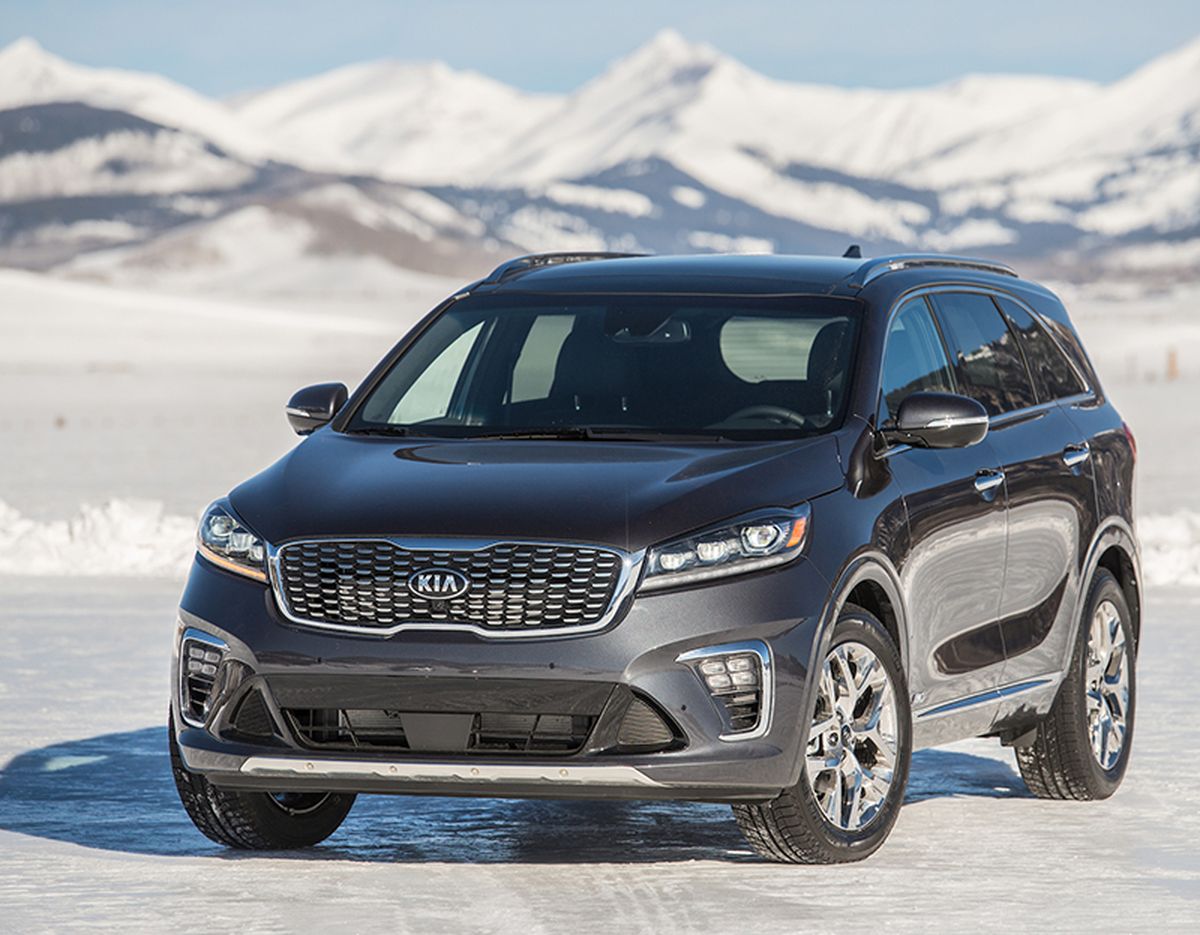 With its attractive price point, comfortable accommodations and generous features set, Sorento hits a sweet spot in the midsize three-row segment.  (Kia)