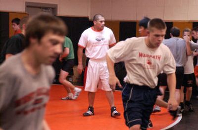 
John Villaro is the new wrestling coach at West Valley High School. 
 (J. BART RAYNIAK / The Spokesman-Review)