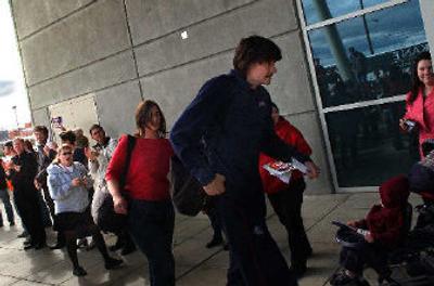 
 Morrison, back at GU Friday, hints in magazine article that he will go to NBA. 
 (Jed Conklin / The Spokesman-Review)