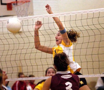 
Megan Thigpen is one of eight Mead seniors leading the school's bid for a third consecutive state title this weekend. 
 (Amanda Smith / The Spokesman-Review)