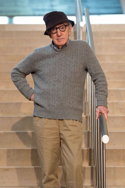 Woody Allen poses during a photo-call in the northern Spanish Basque city of San Sebastian on July 9, 2019.  (ANDER GILLENEA/AFP/Getty Images North America/TNS)