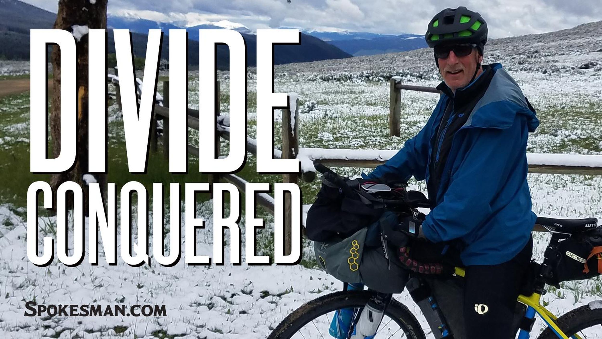 At 60, Spokane resident completes grueling 2,745mile bikepacking race