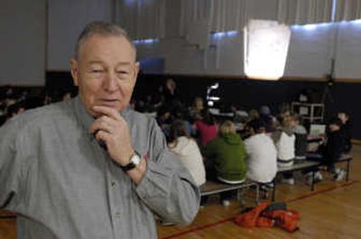
Ray Liberg, 76, is in his 50th consecutive year of teaching. He retired from daily classroom teaching in 1989 but continues to teach sex education in the district. He recently was honored by the West Valley School District with a 