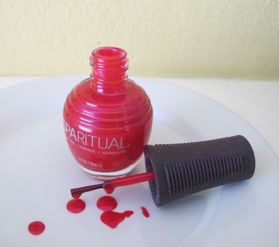 photo cutline:  SPArituals is a Formaldehyde, Toluene and dibutyl phthalate (DPB.) free line of nail polishes and polish-remover sold at selected “green” spas nationwide.

 (R.B. Millsap)