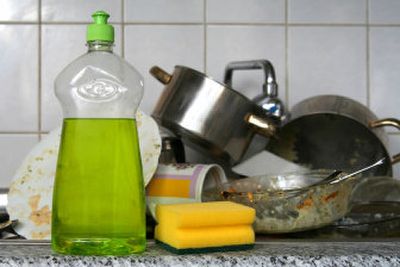
Microwaving can help keep a kitchen sponge clean.Stockxpert
 (Stockxpert / The Spokesman-Review)