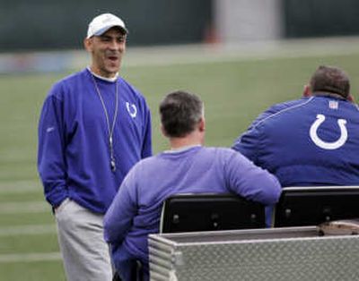 
Indianapolis head coach Tony Dungy will wait until after the season to decide whether to continue coaching. 
 (Associated Press / The Spokesman-Review)