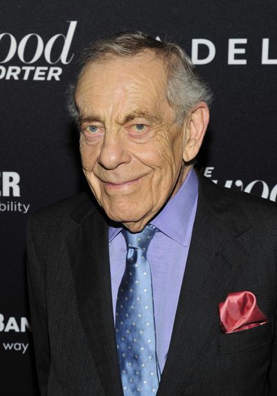 Morley Safer is pictured on the red carpet for The Hollywood Reporter Celebrates the 35 Most Powerful People in Media in 2013 in New York. (Charles Sykes / Invision for the Hollywood Reporter)