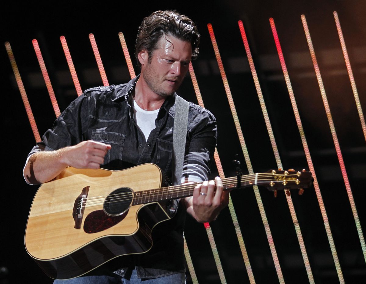 Blake Shelton’s “Red River Blue” (Associated Press)