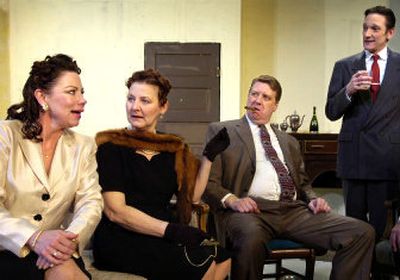 
From left, Christina Lang, Ann Whiteman, Michael Weaver and Patrick Treadway star in the Actor's Repertory Theatre production of 